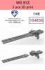 Omask 104830 MG-81Z (2 pcs) 3D print 1/48